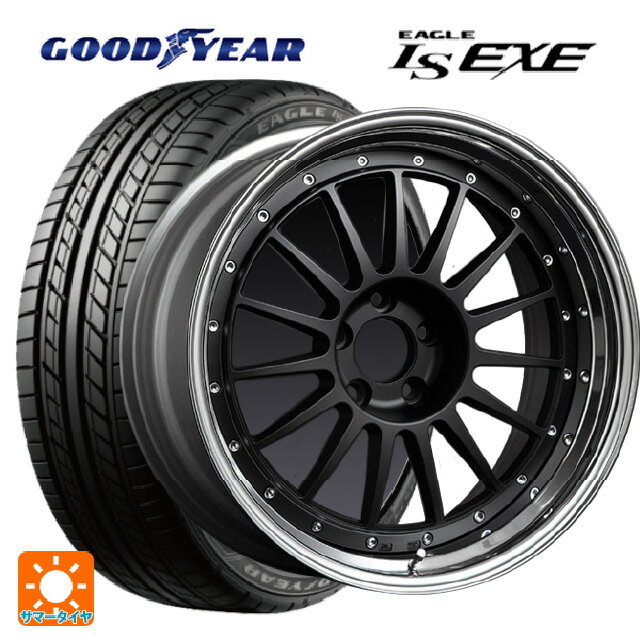 【5/9 20時〜 最大3万円OFFクーポン】225/35R19 88W XL グッドイヤー イーグル LS EXE # タナベ SSR プロフェッサー TF1 フラットブラック 19-8J 国産車用 サマータイヤホイール4本セット