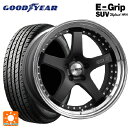 235/60R18 107V XL グッドイヤー エフィシェントグリップSUV HP01 タナベ SSR プロフェッサー SP4 フラットブラック 18-7J 国産車用 サマータイヤホイール4本セット