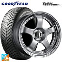 【2/17〜 最大3万円OFFクーポン】215/45R18 89H グッドイヤー ベクターフォーシーズンズ ハイブリッド タナベ SSR プロフェッサー SP1 シルバー 18-7J 国産車用 オールシーズンタイヤホイール4本セット 取付店直送可