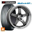 215/45R18 93W XL ヨコハマ ブルーアースGT AE51 タナベ SSR プロフェッサー SP4 チタンシルバー 18-7J 国産車用 サマータイヤホイール4本セット