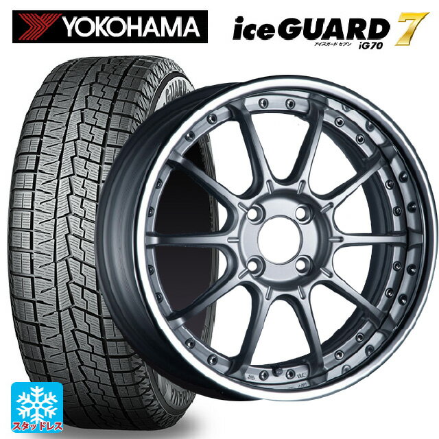 165/50R16 75Q ヨコハマ アイスガード7(IG70) タナベ SSR プロフェッサー SP5R ハイブライトシルバー 16-5.5J 国産車用 スタッドレスタイヤホイール4本セット