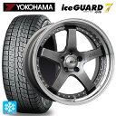 トヨタ プリウス(60系)用 225/45R19 92Q ヨコハマ アイスガード7(IG70) タナベ SSR プロフェッサー SP4 チタンシルバー 新品スタッドレスタイヤホイール 4本セット