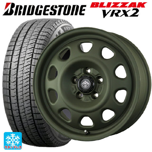 【6/15〜16限定 全品P5倍＆クーポン】2024年製 225/60R17 99Q ブリヂストン ブリザック VRX2 正規品 トピー ランドフット SWZ OD 17-7J 国産車用 スタッドレスタイヤホイール4本セット