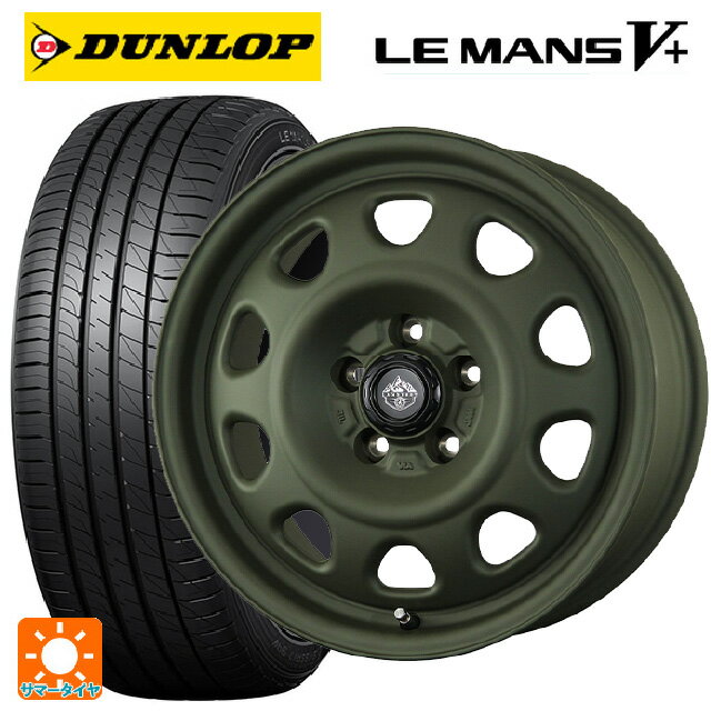 215/45R17 91W XL ダンロップ ルマン5プラス(ルマン5+) # トピー ランドフット SWZ OD 17-7J 国産車用 サマータイヤホイール4本セット