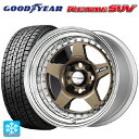 【8/20限定 最大3万円OFFクーポン】215/65R16 98Q グッドイヤー アイスナビ SUV # ワーク マイスター CR01 HPG 16-6.5J 国産車用 スタッドレスタイヤホイール4本セット