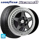 【10/27 10:59迄 全品P5倍&クーポン】175/55R15 77Q グッドイヤー アイスナビ8 # ワーク マイスター CR01 MGM 15-5.5J 国産車用 スタッドレスタイヤホイール4本セット