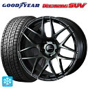 ニッサン エクストレイル(33系)用 235/60R18 107Q XL グッドイヤー アイスナビ SUV # ウェッズ ウェッズスポーツ SA27R WBC 新品スタッドレスタイヤホイール 4本セット