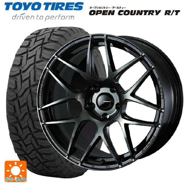 ホンダ ZR-V(RZ4)用 225/60R17 99Q トーヨー オープンカントリー RT ブラックレター ウェッズ ウェッズスポーツ SA27R WBC 新品サマータイヤホイール 4本セット