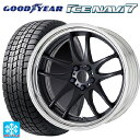 215/45R17 87Q グッドイヤー アイスナビ7(数量限定) # ワーク エモーション CR 2P MBL 17-7J 国産車用 スタッドレスタイヤホイール4本セット