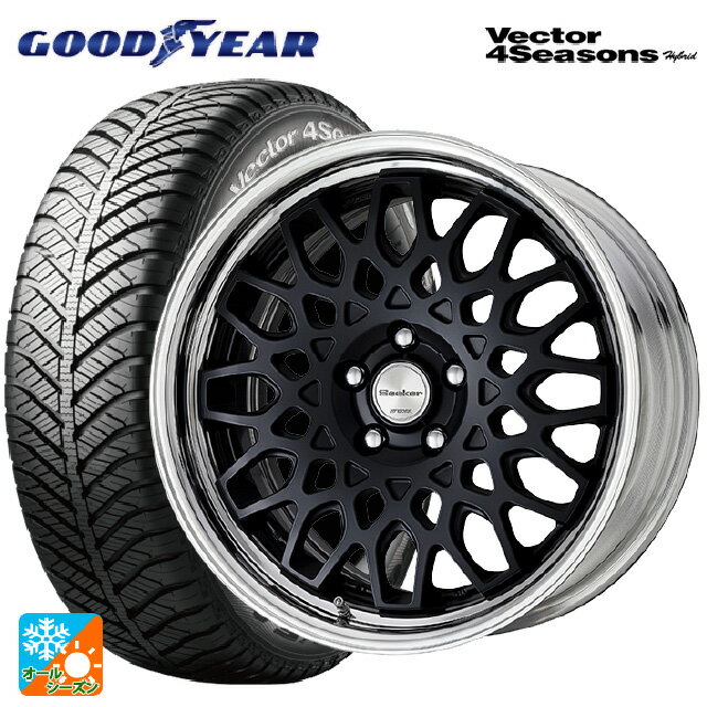 215/45R17 91H XL グッドイヤー ベクターフォーシーズンズ ハイブリッド ワーク シーカー CX MBL 17-7J 国産車用 オールシーズンタイヤホイール4本セット