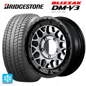 即日発送 スズキ ジムニー(64系)用 215/70R16 100Q ブリヂストン ブリザック DM-V3 # 正規品 ナイトロパワー M29 スティンガー バレルブラック 新品スタッドレスタイヤホイール 4本セット