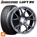 2024年製 225/50R18 95V ブリヂストン ルフトRV(日本製） 正規品 # タナベ SSR GT X02 ダークシルバー 18-7.5J 国産車用 サマータイヤ..