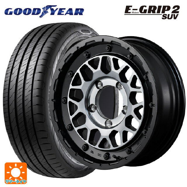 【最大3万円OFFクーポン 5/16 1:59迄】215/65R16 98V グッドイヤー エフィシェントグリップ 2 SUV マルカサービス ナイトロパワー M29 スティンガー バレルブラック 16-6J 国産車用 サマータイヤホイール4本セット