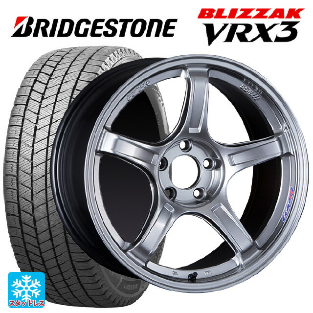 ホンダ ZR-V(RZ4)用 215/60R17 96Q ブリヂストン ブリザック VRX3 正規品 SSR GT X03 クロムシルバー 新品スタッドレスタイヤホイール 4本セット