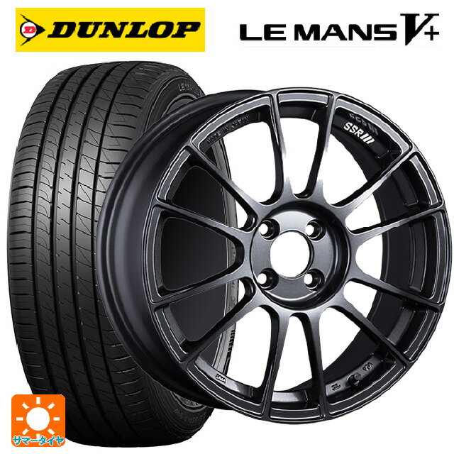 165/45R16 74V ダンロップ ルマン5プラス(ルマン5+) タナベ SSR GT X04 ダークガンメタ 16-5J 国産車用 サマータイヤホイール4本セット