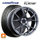 トヨタ GRヤリス(PA系)用 235/40R18 95W XL グッドイヤー イーグル LS EXE ＃ SSR GT X02 ダークシルバー 新品サマータイヤホイール 4本セット