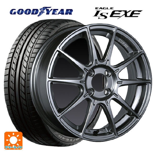 165/45R16 74W XL グッドイヤー イーグル LS EXE # タナベ SSR GT X01 ダークシルバー 16-5J 国産車用 サマータイヤホイール4本セット