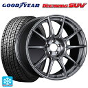 スバル レガシィアウトバック(BS系)用 225/65R17 102Q グッドイヤー アイスナビ SUV # タナベ SSR GT X01 ダークシルバー 新品スタッドレスタイヤホイール 4本セット