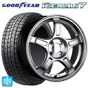 【8/20限定 最大3万円OFFクーポン】2024年製 175/60R16 82Q グッドイヤー アイスナビ7(数量限定) # タナベ SSR GT X03 クロームシルバー 16-6.5J 国産車用 スタッドレスタイヤホイール4本セット