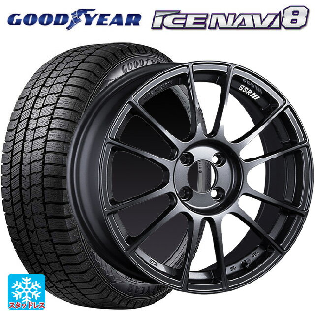 205/45R17 88Q XL グッドイヤー アイスナビ8 # タナベ SSR GT X04 ダークガンメタ 17-7J 国産車用 スタッドレスタイヤホイール4本セット
