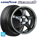 215/50R17 91Q グッドイヤー アイスナビ8 # タナベ SSR GT X03 マシンドグラファイトガンメタ+スモーククリア 17-7J 国産車用 スタッドレスタイヤホイール4本セット