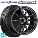 225/55R19 99Q グッドイヤー アイスナビ8 タナベ SSR GT X01 フラットブラック 19-8.5J 国産車用 スタッドレスタイヤホイール4本セット