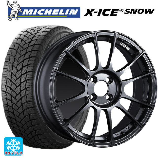 2023年製 225/45R17 94H XL ミシュラン 正規品 エックスアイス スノー タナベ SSR GT X04 ダークガンメタ 17-7J 国産車用 スタッドレスタイヤホイール4本セット