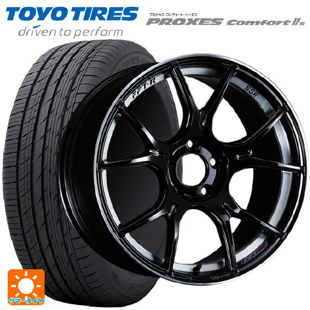 【最大3万円OFFクーポン 5/16 1:59迄】245/40R19 98W トーヨー プロクセス　コンフォート2S タナベ SSR GT X02 グロスブラック 19-8.5J 国産車用 サマータイヤホイール4本セット