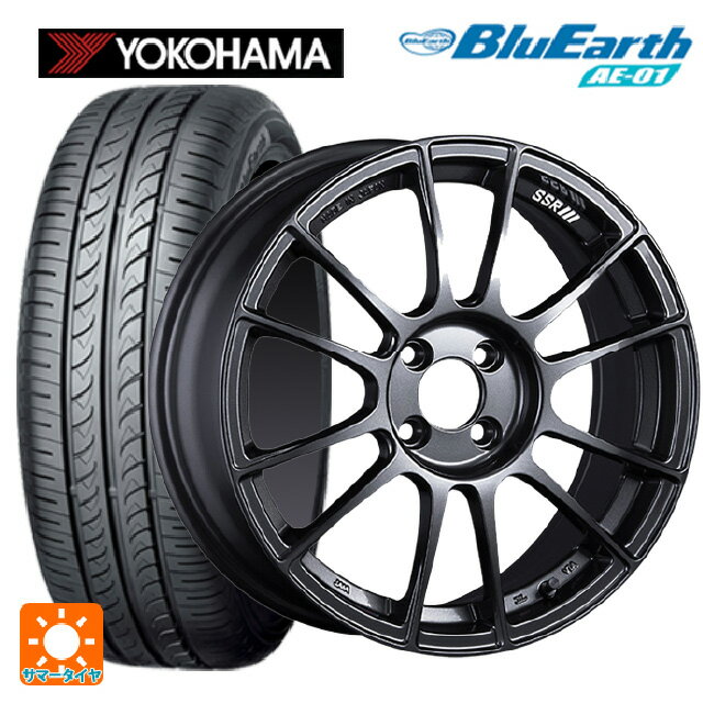 175/60R16 82H ヨコハマ ブルーアース AE01 タナベ SSR GT X04 ダークガンメタ 16-6.5J 国産車用 サマータイヤホイール4本セット