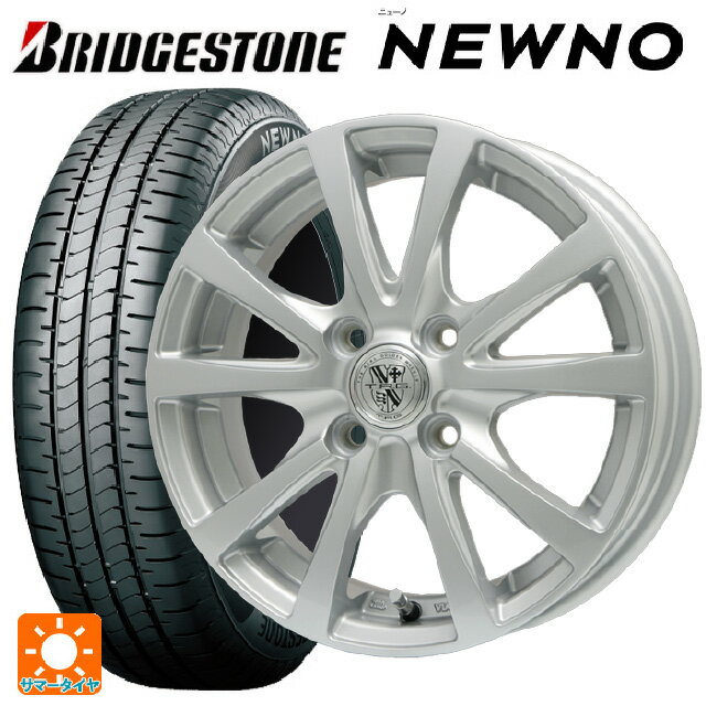 165/70R14 81S ブリヂストン ニューノ 正規品 # ビックウェイ TRGバーン FG 14-5.5J 国産車用 サマータイヤホイール4本セット