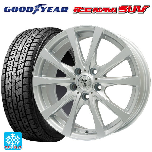 235/70R16 106Q グッドイヤー アイスナビ SUV ビックウェイ TRGバーン FG 16-6.5J 国産車用 スタッドレスタイヤホイール4本セット