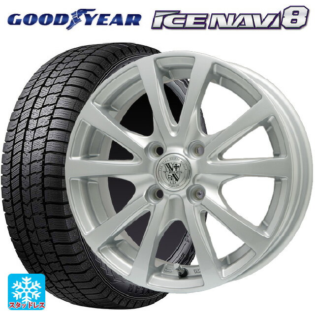 165/70R14 81Q グッドイヤー アイスナビ8 ビックウェイ TRGバーン FG 14-5.5J 国産車用 スタッドレスタイヤホイール4本セット