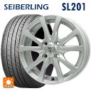 195/55R15 85V セイバーリング セイバーリング SL201(ブリヂストン工場生産） ビックウェイ TRGバーン FG 15-5.5J 国産車用 サマータイヤホイール4本セット