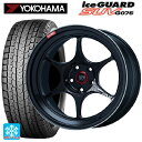 スバル フォレスター(SL系)用 225/55R18 98T ヨコハマ アイスガードSUV G075 # エンケイ パフォーマンスライン PF06 マシニングブラック 新品スタッドレスタイヤホイール 4本セット