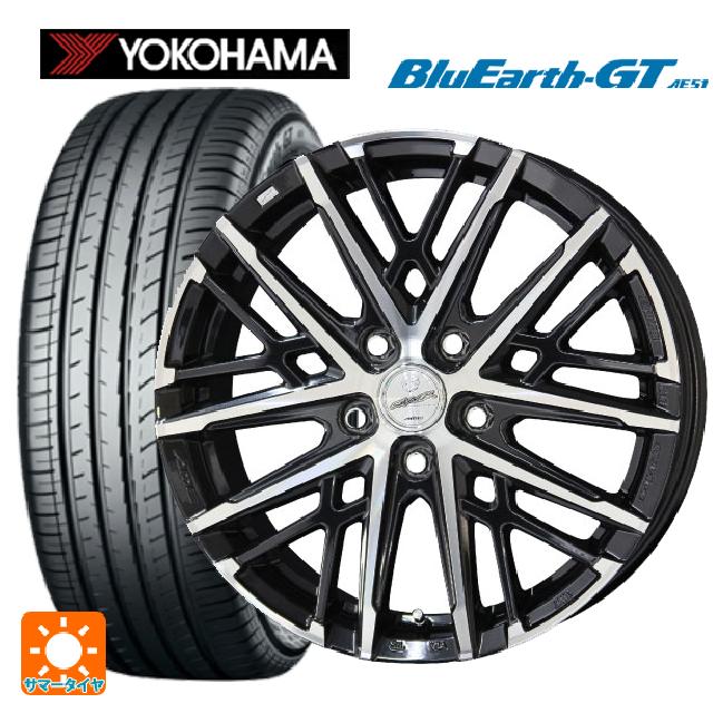 【5/20限定 最大3万円OFFクーポン】205/50R17 93W XL ヨコハマ ブルーアースGT AE51 共豊 スマック グレイブ BP 17-7J 国産車用 サマータイヤホイール4本セット