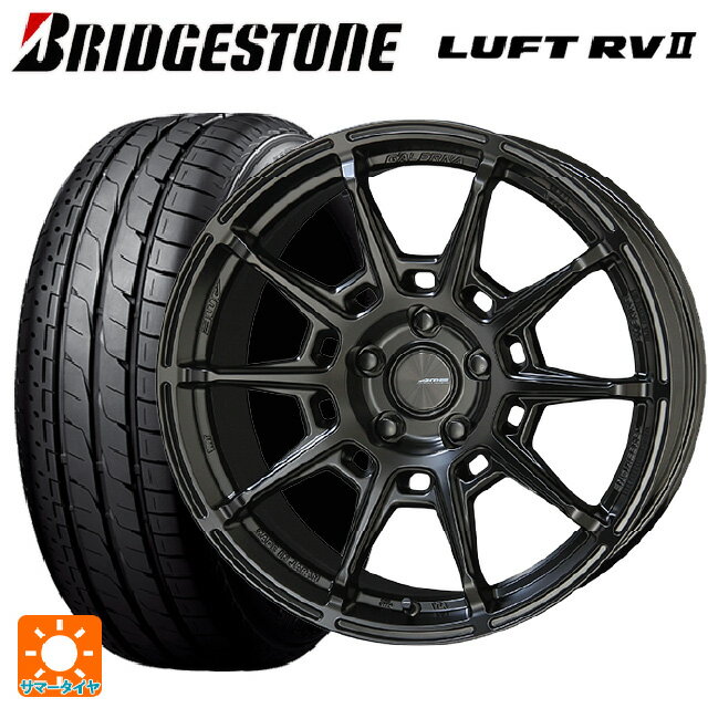 ホンダ ZR-V(RZ4)用 2025年製 215/60R17 96H ブリヂストン ルフトRV2(日本製) 正規品 # 共豊 ガレルナ レフィーノ made by エンケイ MB 新品サマータイヤホイール 4本セット