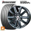 225/50R18 95W ブリヂストン ポテンザ S007A テクノピア アフロディーテ MZ # ディープメタル 18-7.5J 国産車用 サマータイヤホイール4本セット 取付店直送可