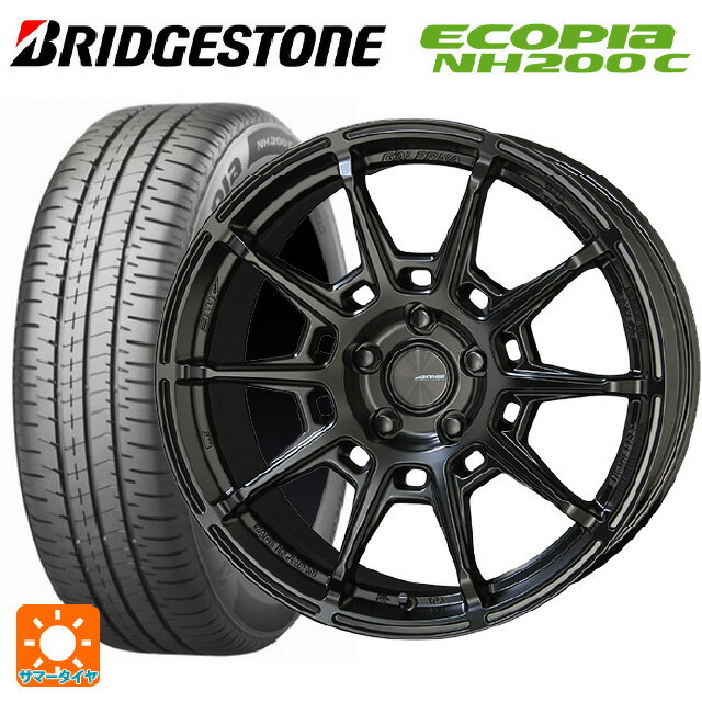 185/60R16 86H ブリヂストン エコピア NH200C 正規品 共豊 ガレルナ レフィーノ made by エンケイ MB 16-6.5J 国産車用 サマータイヤホイール4本セット