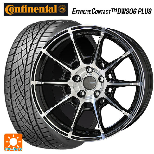 【6/22 20時〜 全品P5倍＆クーポン】225/40R19 93Y XL コンチネンタル エクストリームコンタクト DWS06プラス 正規品 # 共豊 ガレルナ レフィーノ made by エンケイ BP 19-8J 国産車用 サマータイヤホイール4本セット