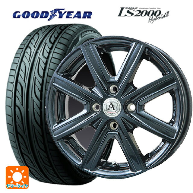 2024年製 165/50R15 73V グッドイヤー イーグル LS2000 ハイブリッド2 # テクノピア アフロディーテ MZ ディープメタル 15-4.5J 国産車用 サマータイヤホイール4本セット