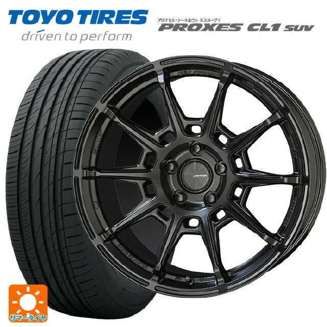 【6/15〜16限定 全品P5倍＆クーポン】スバル レガシィアウトバック(BS系)用 225/55R18 98V トーヨー プロクセス CL1 SUV 共豊 ガレルナ レフィーノ made by エンケイ MB 新品サマータイヤホイール 4本セット