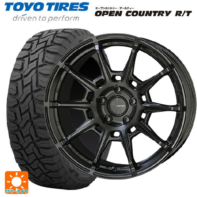 ホンダ ZR-V(RZ4)用 225/60R17 99Q トーヨー オープンカントリー RT ブラックレター 共豊 ガレルナ レフィーノ made by エンケイ MB 新品サマータイヤホイール 4本セット