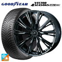 225/60R18 104W XL グッドイヤー ベクター4シーズンズ ジェン3 SUV ウェッズ レオニス WX BMC1 18-7J 国産車用 オールシーズ...