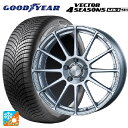 トヨタ ハリアー(80系)用 225/60R18 104W XL グッドイヤー ベクター4シーズンズ ジェン3 SUV エンケイ パフォーマンスライン PF03...