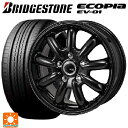 205/55R16 91V ブリヂストン エコピア EV-01 正規品 # ジャパン三陽 ザック JP209 # グロスブラック 16-6.5J 国産車用 サマータイヤホイール4本セット