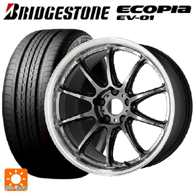 【6/22 20時〜 全品P5倍＆クーポン】175/55R15 77V ブリヂストン エコピア EV-01 正規品 ワーク エモーション ZR10 GTKRC 15-6J 国産車用 サマータイヤホイール4本セット