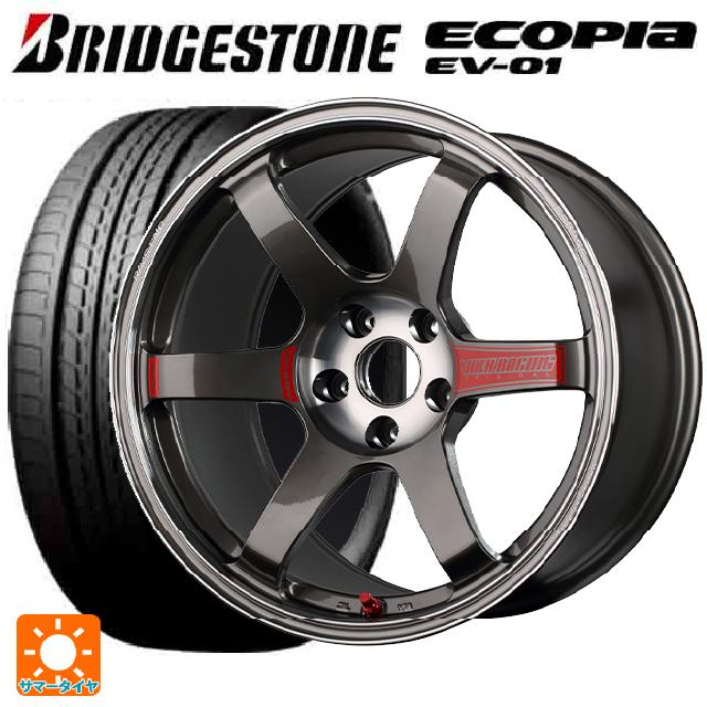 【6/22 20時〜 全品P5倍＆クーポン】175/55R15 77V ブリヂストン エコピア EV-01 正規品 レイズ ボルクレーシング TE37SL サーガ PG 15-7J 国産車用 サマータイヤホイール4本セット