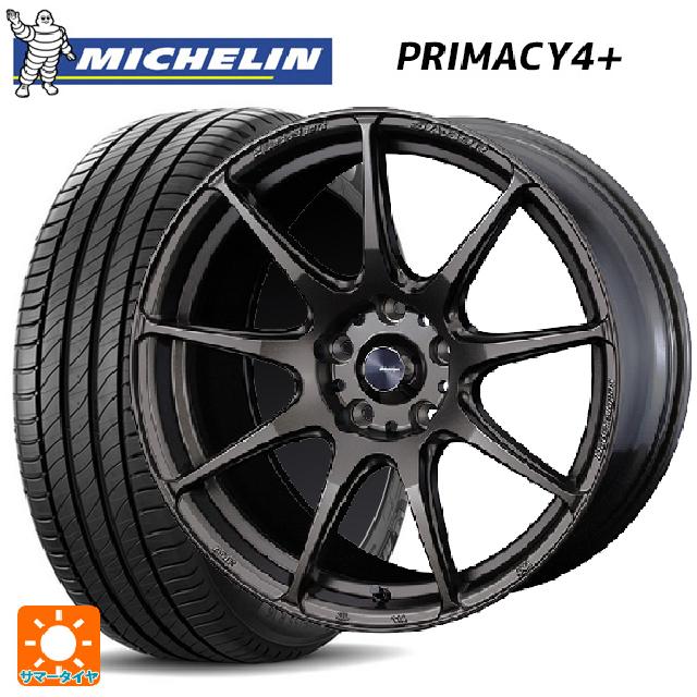 225/45R18 95Y XL ミシュラン 正規品 プライマシー4＋ ウェッズ ウェッズスポーツ SA99R EJ-BRONZE 18-7.5J 国産車用 サマータイヤホイール4本セット