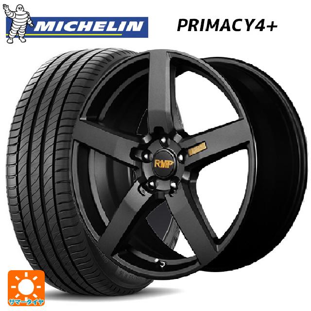 【6/15〜16限定 全品P5倍＆クーポン】225/45R18 95Y XL ミシュラン 正規品 プライマシー4＋ # エムアイディー MID エクスクルーシブ 050F セミグロスガンメタ 18-7J 国産車用 サマータイヤホイール4本セット