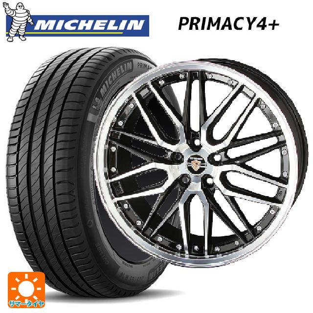 225/45R18 95Y XL ミシュラン 正規品 プライマシー4＋ 共豊 シュタイナー LMX ブラックポリッシュ 18-7.5J 国産車用 サマータイヤホイール4本セット